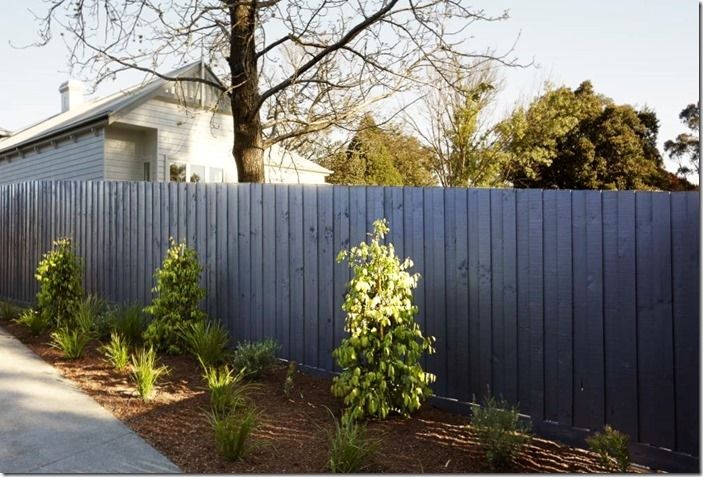 5 Blue fence