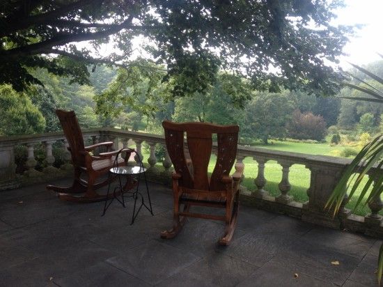 Chanticleer overlooking the Serpentine