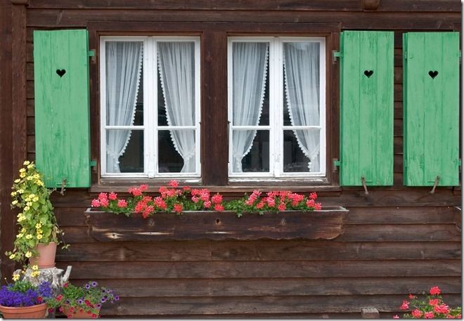 window in switzerland