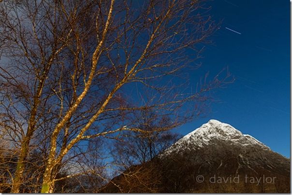 Stob Dearg, one of the peaks of Buachaille Etive Mòr, at night, Scottish Highland, Argyll & Bute, Scotland, luminance, Chroma noise, Image Noise, Grain, Film, digital noise, ISO, Luminance noise, Long Exposure, Long Exposure Noise Reduction, 