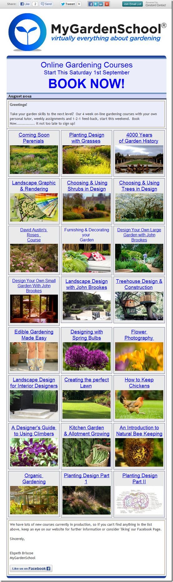 Gardening Courses