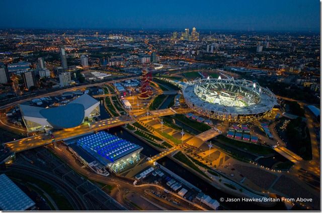 The London 2012 Olympic games start this week by photographer Jason Hawkes