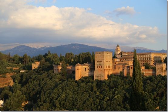 1 The Alhambra at sundown 