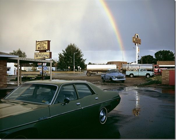 Stephen Shore, Horseshoe Bend Motel, Lovell, Wyoming, July 16, 1973