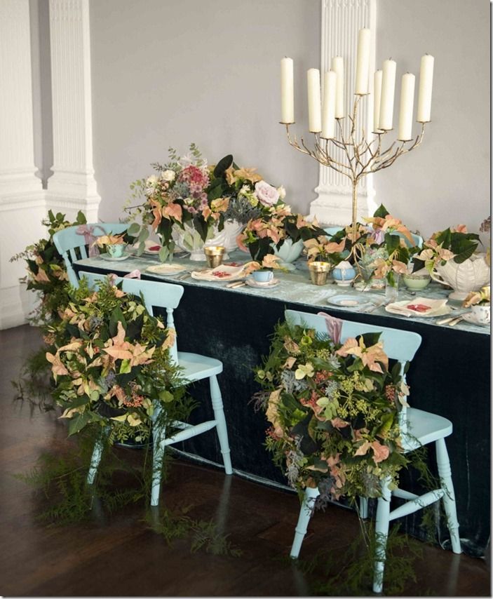 9 Poinsettia decor