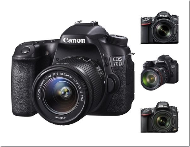 Mid-range, SLR, DSLR, Canon EOS 6D, Nikon D610, Nikon D7100, Canon EOS70D, Pentax K3