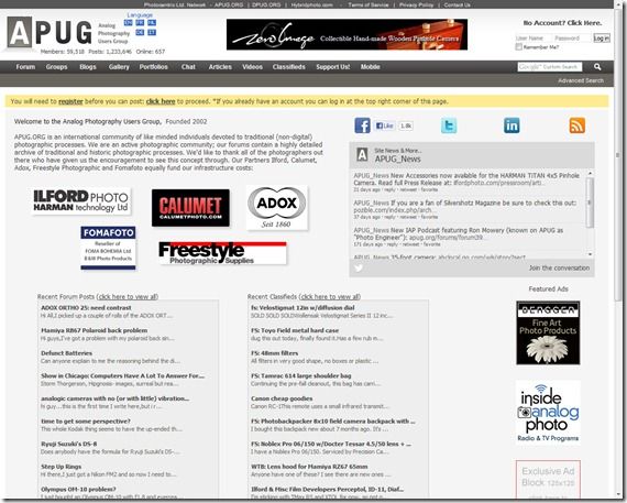 Analog Photography Users Group
