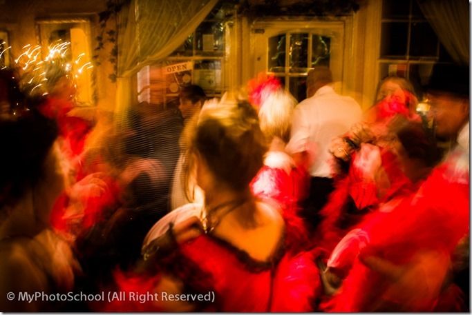 Imitating art, Photography as an artform, Is photography an artform, Composition, influence, David Hockney, Toulouse-Lautrec, Duncan Heather, Unicorn Pub Oxfordshire, Pierre-Auguste Renoir Le Moulin de la Galette, Venice Italy: Late Night Shopping