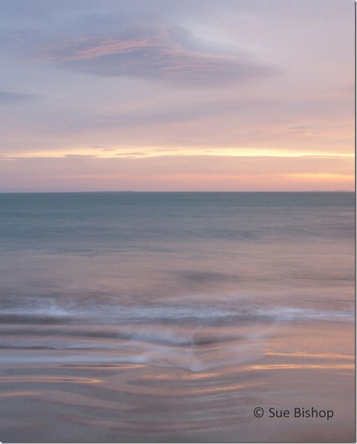 sunrise and beach