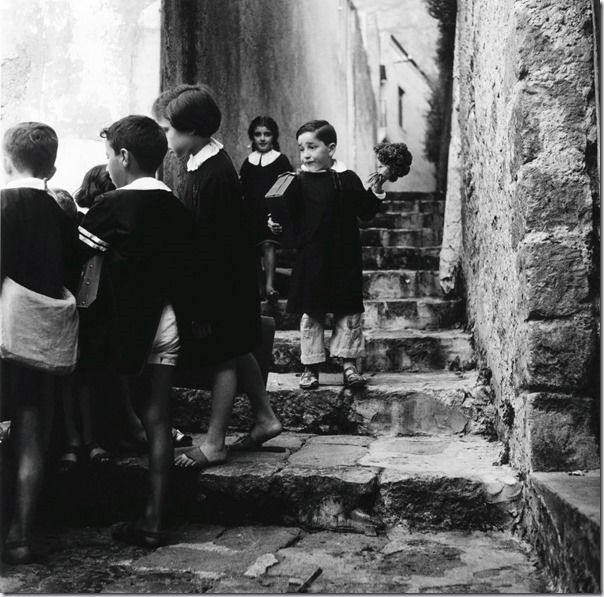 Pupils from the Latymer School, London, 1963