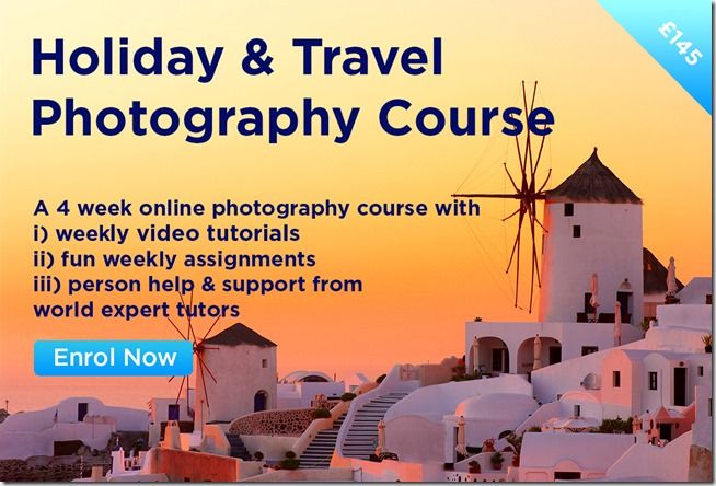 Holiday & Travel Photography Course