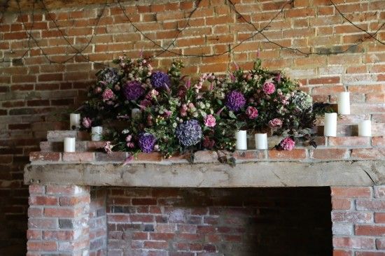 flowers for the fireplace