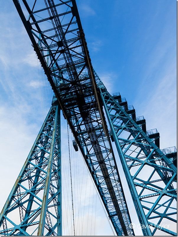 The Transporter Bridge from below, Middlesbrough, England, Aperture, DOF, Depth of Field, f-stop, online photography course, Understanding Aperture 