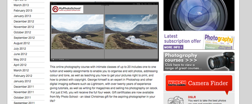 Photography Monthly George Cairns