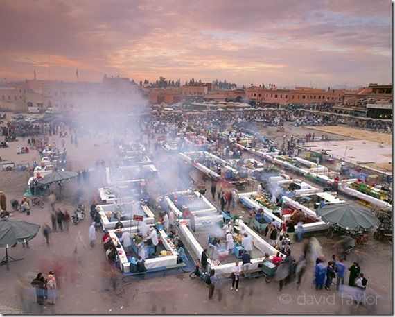 Food stalls in the Djemaa el Fna market place in Marrakech, Morocco, Travel Photography Tips, Travel Photography, Holiday photography, online photography courses,