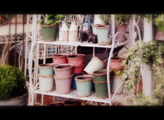 pots at Chelsea Flower Show