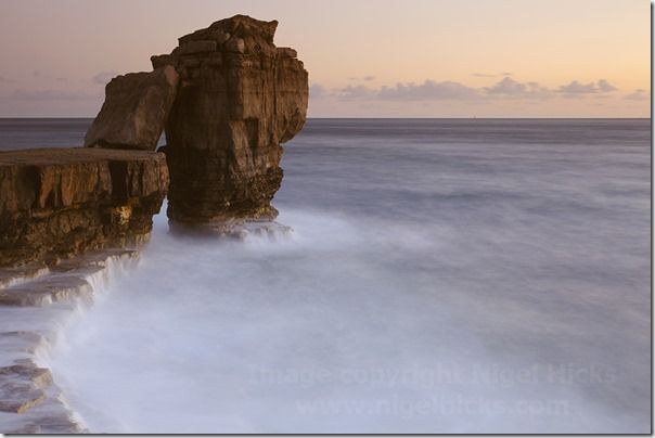 Pulpit Rock at dusk, Portland Bill, nr Weymouth, Dorset, Great Britain.,  calendars, How to publish a calendar, How to Publish a Photography Calendar, Higel Hicks Dorcet Light, Somerset Light, Devon Light,