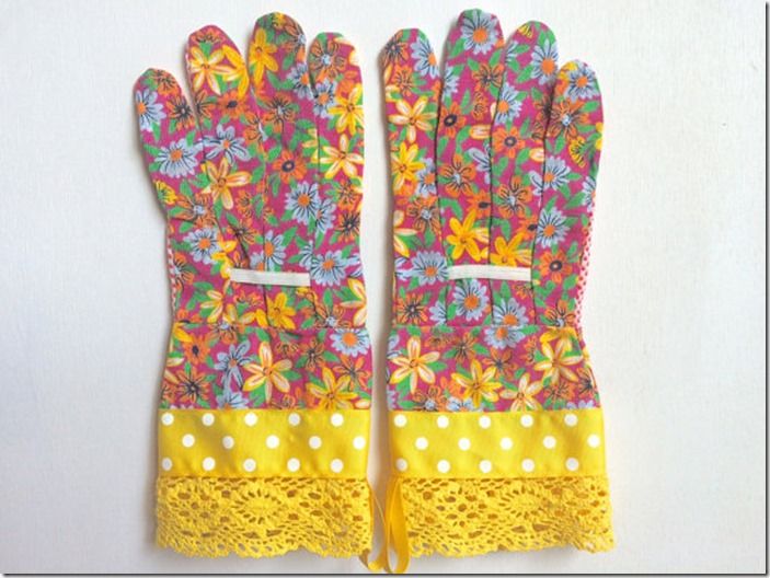 7 Designer floral gloves