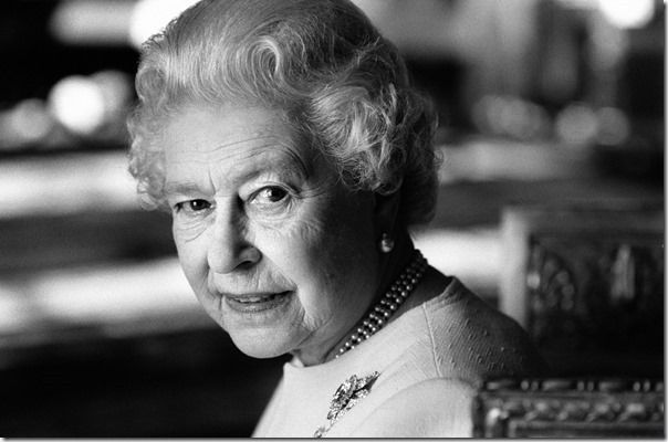 Queen Elizabeth II, photographed in 2006 for her 80th birthday. It was Jane’s 80th birthday that same year