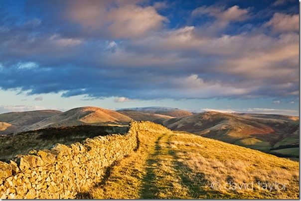 Dry-stone wall running along the summit of Wideopen Hill in the Scottish Borders. The path is part of the route of the St. Cuthbert's Way long distance trail, How to Create a Photobook, how to make a photobook, Photobook, 