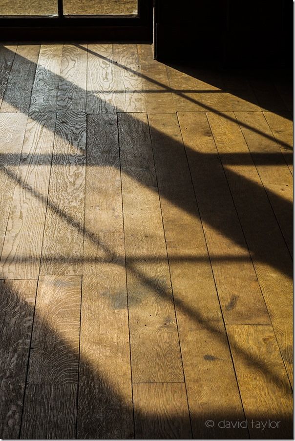 Shadows on the wooden floor of Belsay, a property in the care of English Heritage, Northumberland, England, Shadows, Creative use of  Shadows, shadows in your photography, light, contrast, Nigel Hicks Photography, online photography courses,