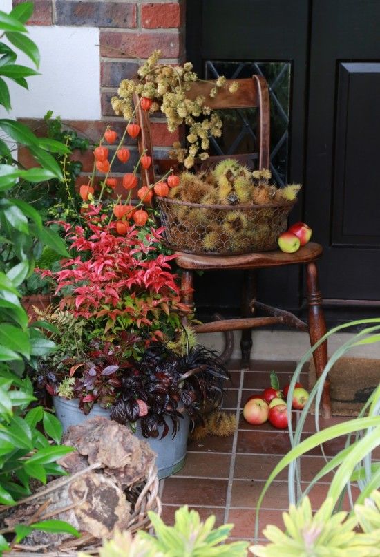 Fall Front Porch