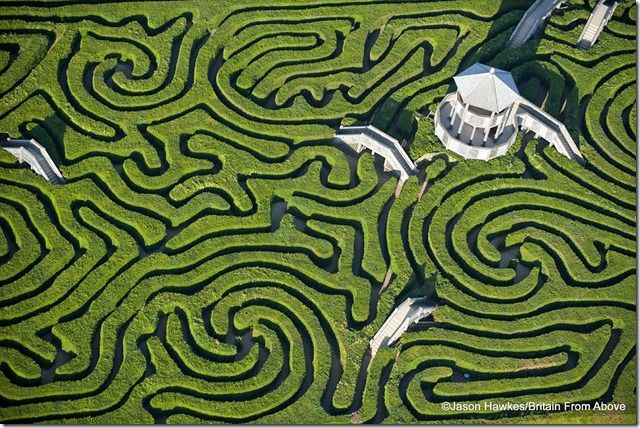 Wrong turns Longleat maze near Bath is the largest in Britain
