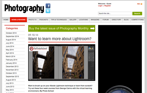 Photography Monthly George Cairns