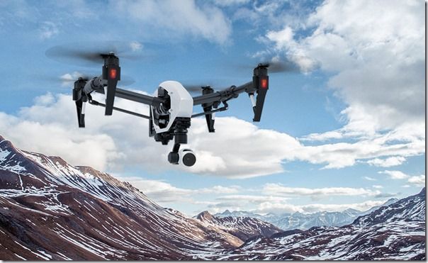 Top of the Range : DJI Inspire 1