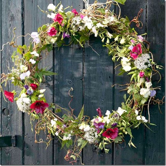 Spring and summer wreath