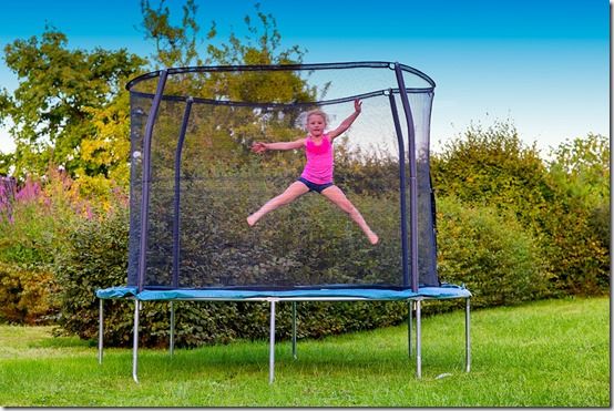 Garden trampoline 2025