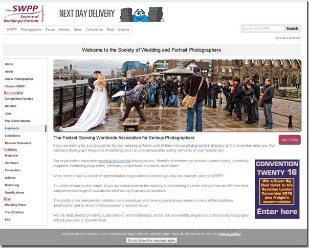The Society of Wedding and Portrait Photographers