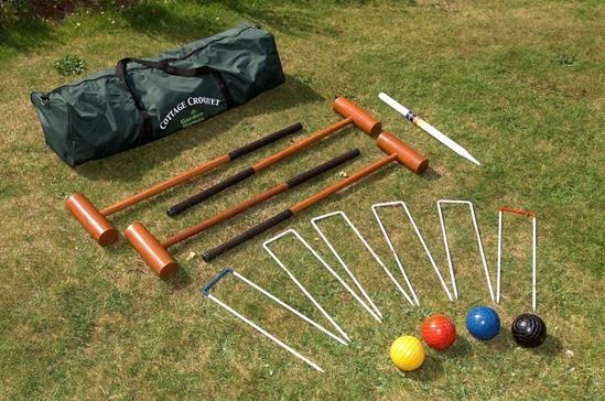 Croquet, Garden, Games, paille-maille, gardens croquet, Nine wicket croquet, Gate Ball, balls, hoops, Golf Croquet, Lawn, The Croquet Association, 