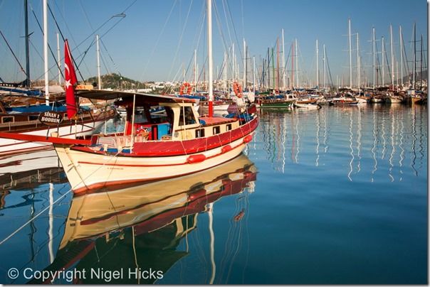 Early morning view of boats in the harbour, at Bodrum, Travel Photography, Holiday, photography, ideas, tips, vacation, course,  class, city break, street photography, people, story, documentry, 