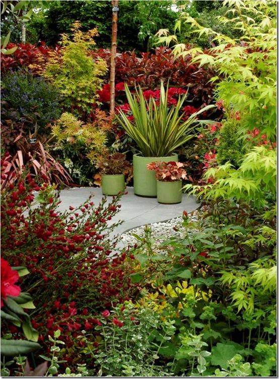 pots as focal point 
