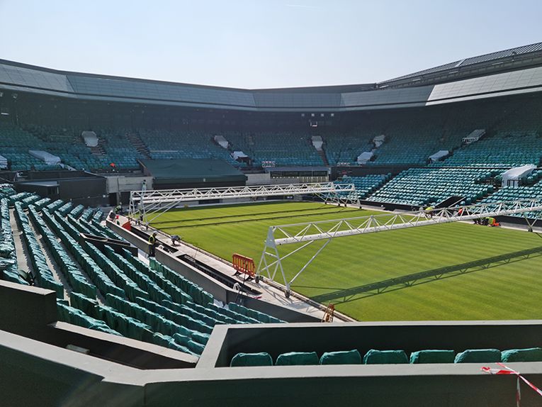 Why do they play on a grass surface at Wimbledon? - AS USA