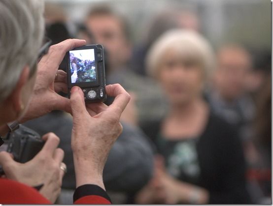 Helen Mirren at The Chelsea Flower Show by MyGardenSchool